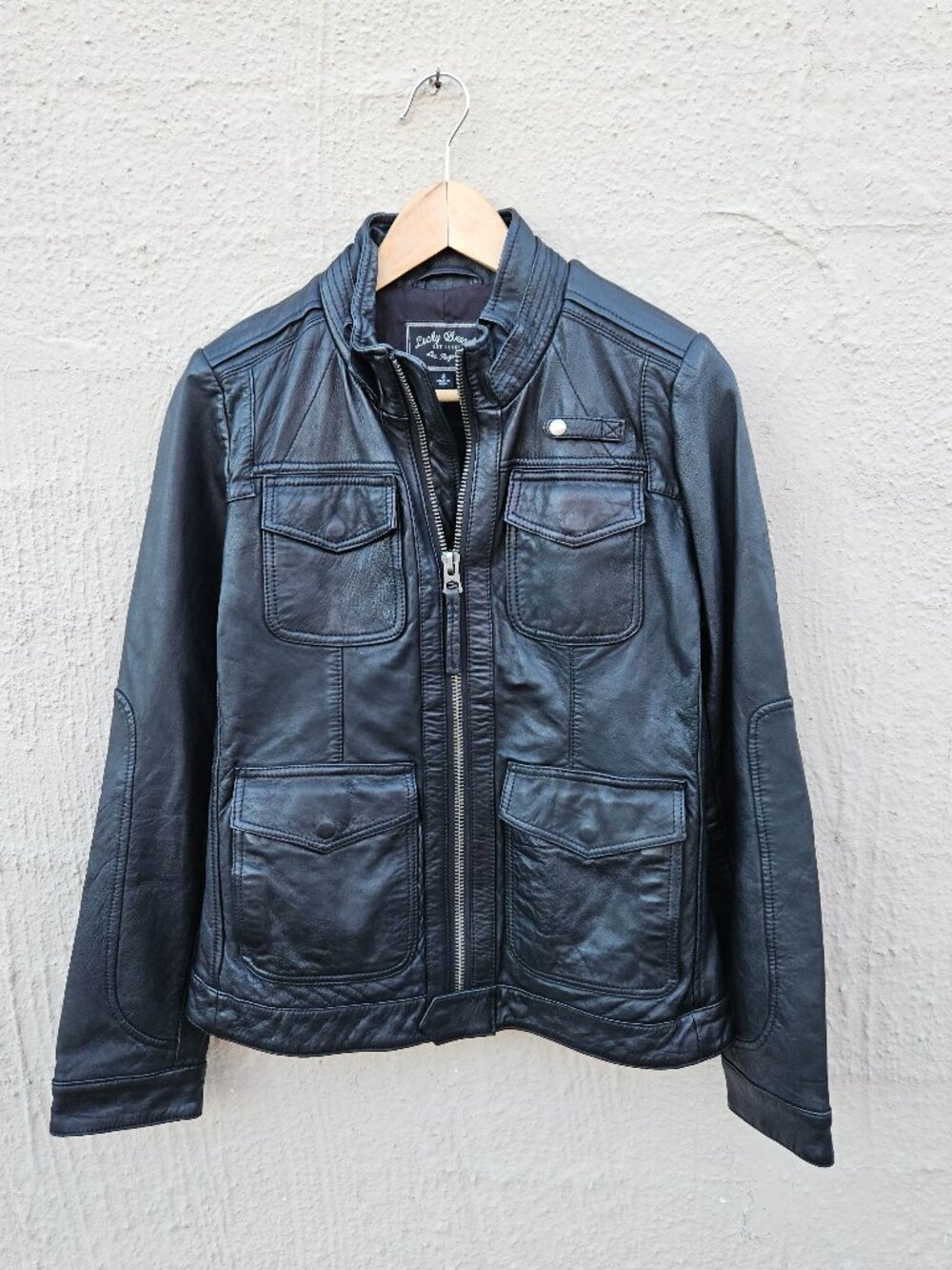Lamb Leather Lucky Brand Jacket